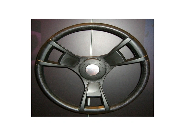 GUSSI Ratt, modell 013 Ø35cm - sort m/sort nav